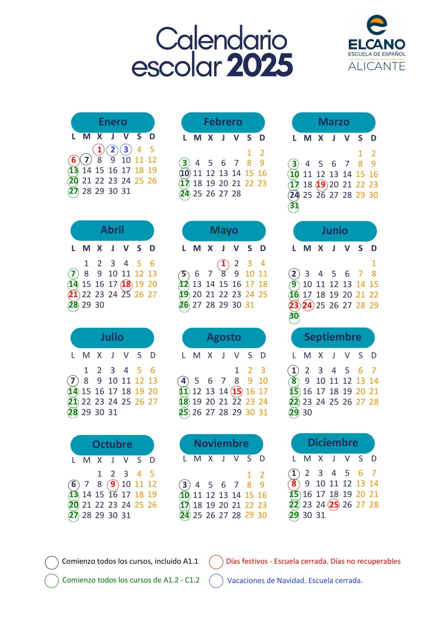 School calendar